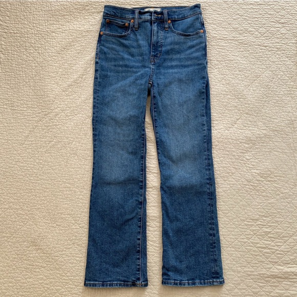 Madewell Cali Demi Boot Jean 25 Glenside wash - Picture 1 of 7